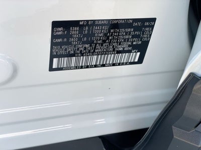 2026 Subaru FORESTER Limited Hybrid