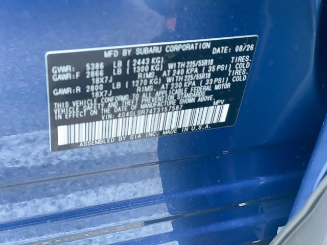 2026 Subaru FORESTER Limited Hybrid
