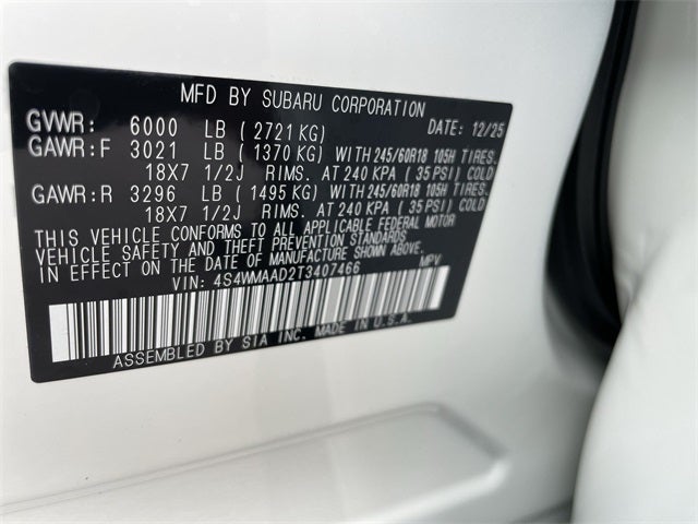 2026 Subaru ASCENT Premium 8-Passenger