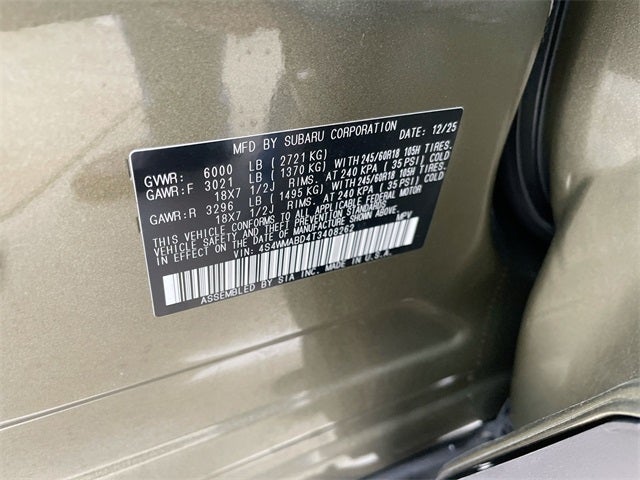 2026 Subaru ASCENT Premium 7-Passenger