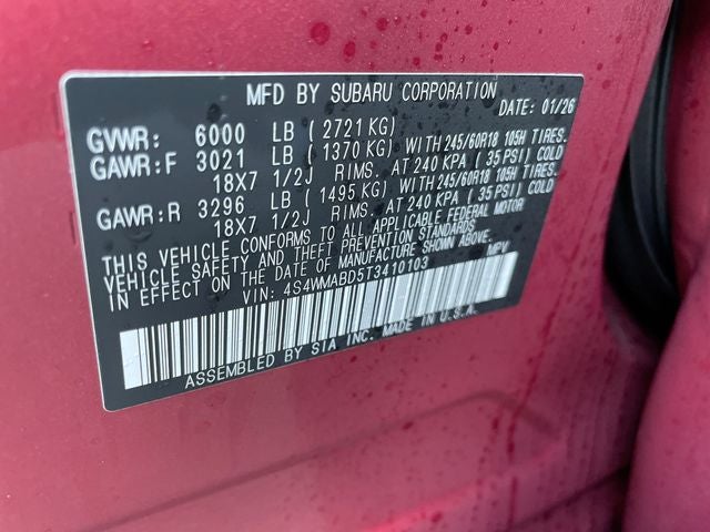 2026 Subaru ASCENT Premium 7-Passenger