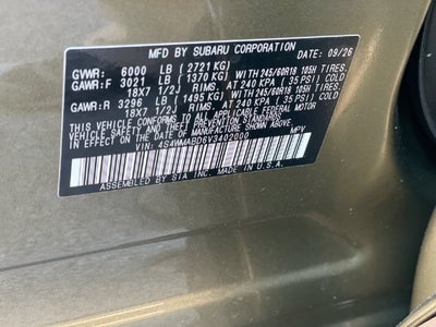 2027 Subaru ASCENT Premium 7-Passenger