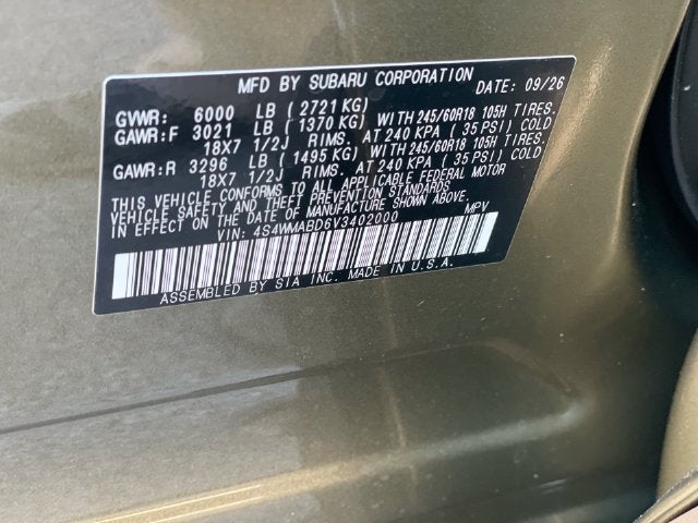 2027 Subaru ASCENT Premium 7-Passenger
