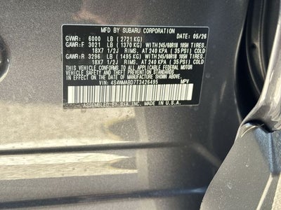 2026 Subaru ASCENT Premium 7-Passenger