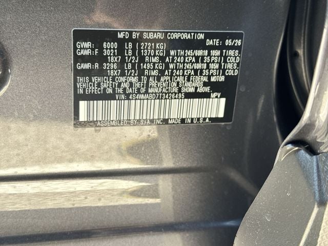 2026 Subaru ASCENT Premium 7-Passenger
