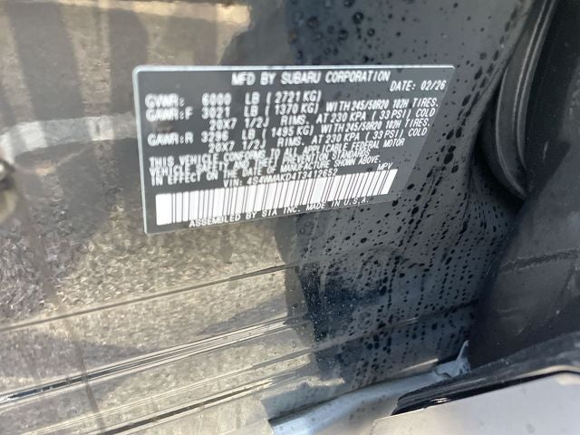 2026 Subaru ASCENT Touring 7-Passenger