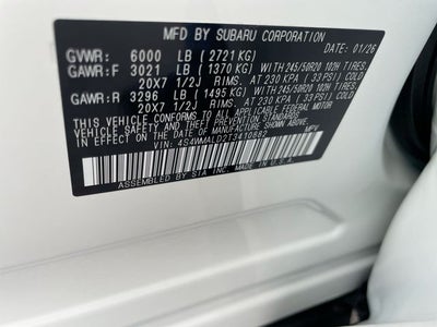 2026 Subaru ASCENT Onyx Edition Touring 7-Passenger