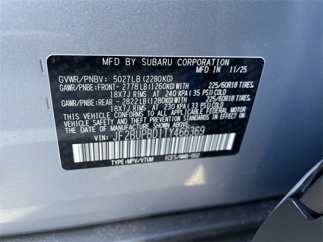 2026 Subaru OUTBACK Premium