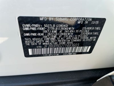 2026 Subaru OUTBACK Premium