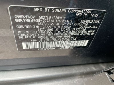 2026 Subaru OUTBACK Premium