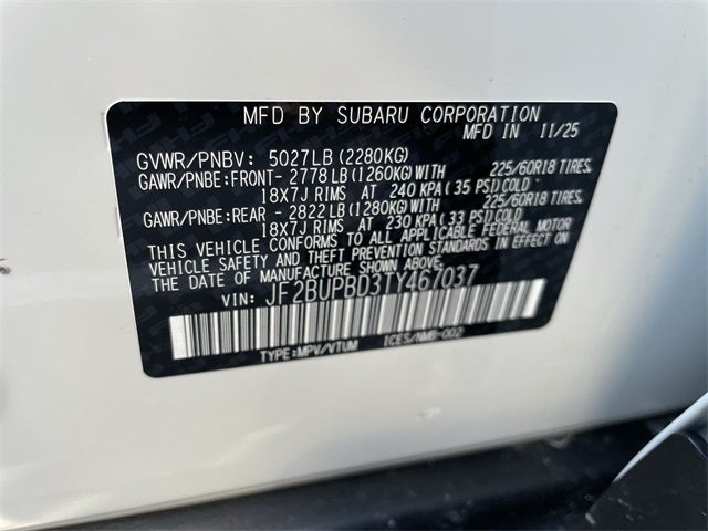 2026 Subaru OUTBACK Premium