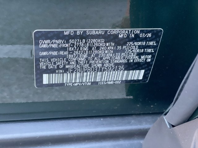 2026 Subaru OUTBACK Premium