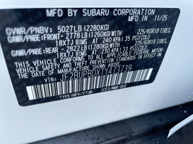 2026 Subaru OUTBACK Premium