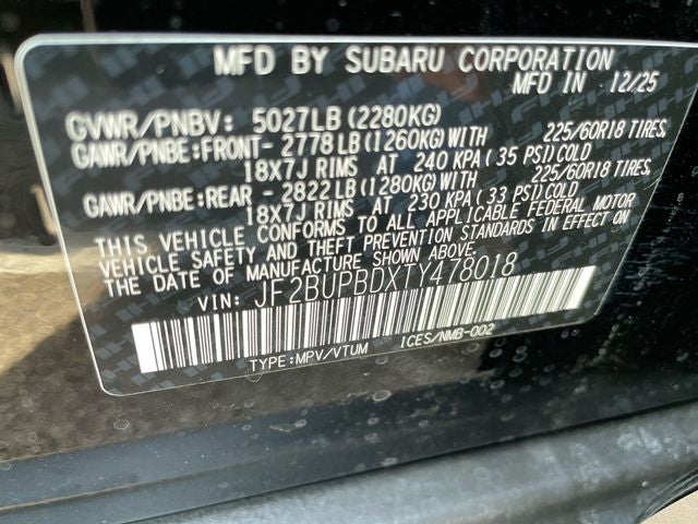 2026 Subaru OUTBACK Premium