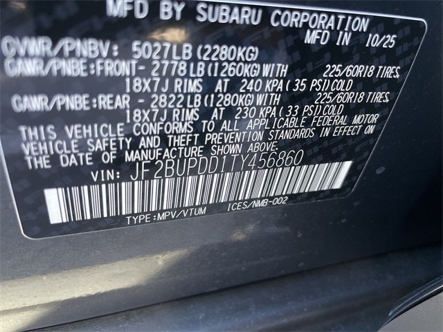 2026 Subaru OUTBACK Limited