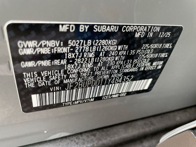 2026 Subaru OUTBACK Limited
