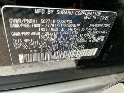 2026 Subaru OUTBACK Limited