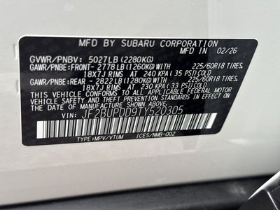 2026 Subaru OUTBACK Limited