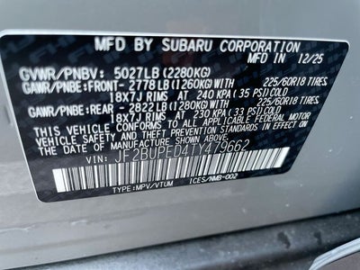 2026 Subaru OUTBACK Touring