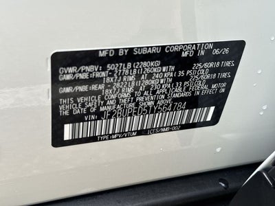 2026 Subaru OUTBACK Touring