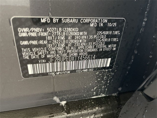 2026 Subaru OUTBACK Touring