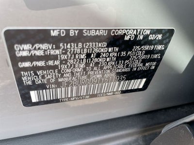 2026 Subaru OUTBACK Limited XT