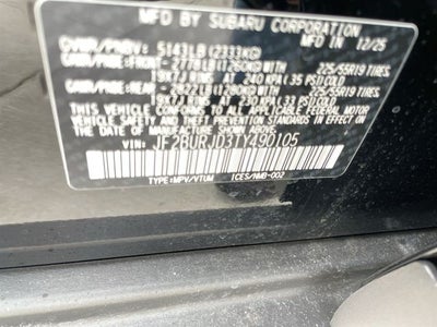 2026 Subaru OUTBACK Touring XT