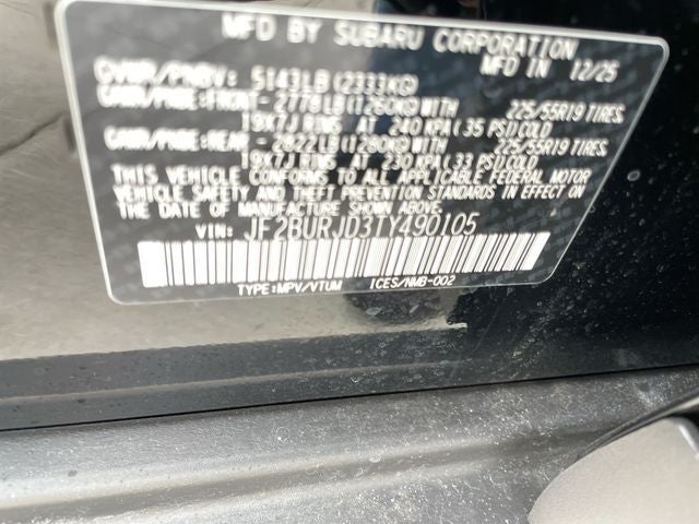 2026 Subaru OUTBACK Touring XT