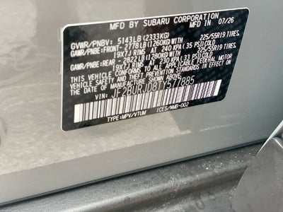 2026 Subaru OUTBACK Touring XT