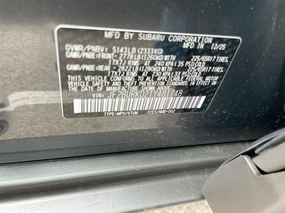 2026 Subaru OUTBACK Wilderness