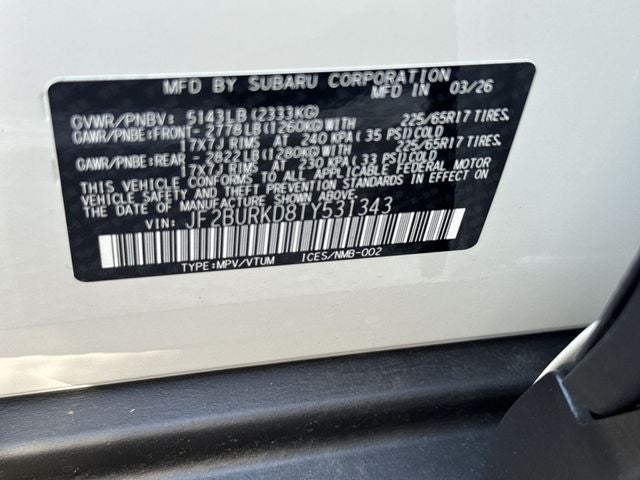 2026 Subaru OUTBACK Wilderness