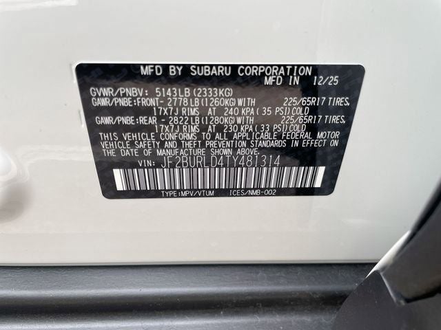 2026 Subaru OUTBACK Wilderness