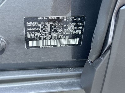 2026 Subaru OUTBACK Wilderness