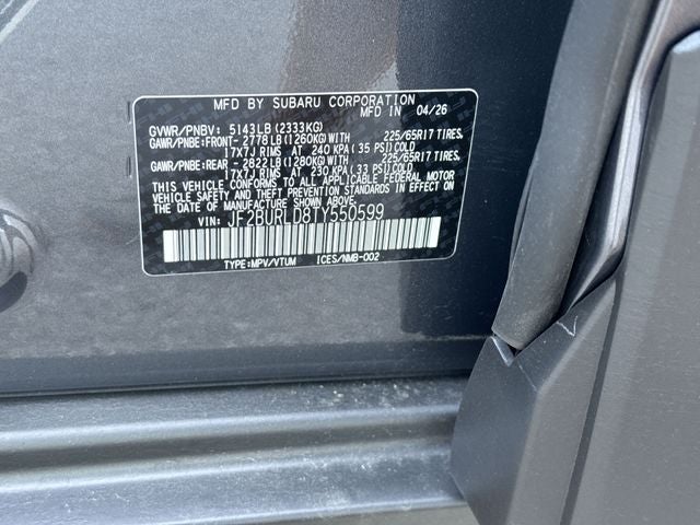 2026 Subaru OUTBACK Wilderness