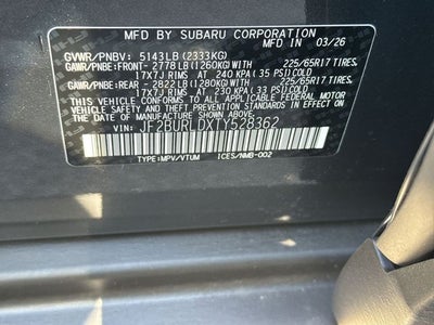 2026 Subaru OUTBACK Wilderness