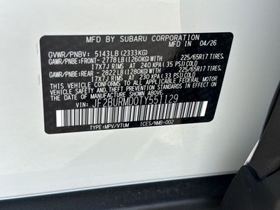 2026 Subaru OUTBACK Wilderness