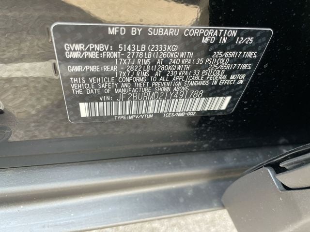 2026 Subaru OUTBACK Wilderness