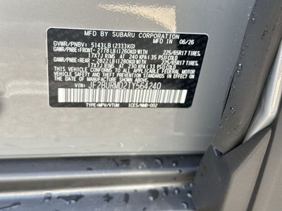 2026 Subaru OUTBACK Wilderness