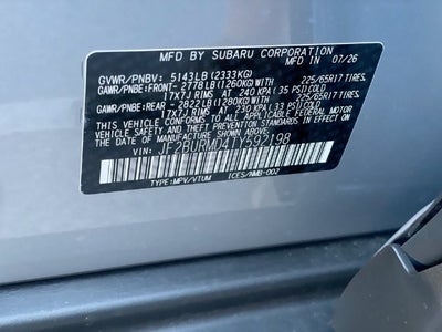 2026 Subaru OUTBACK Wilderness