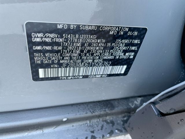 2026 Subaru OUTBACK Wilderness