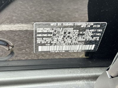 2026 Subaru OUTBACK Wilderness