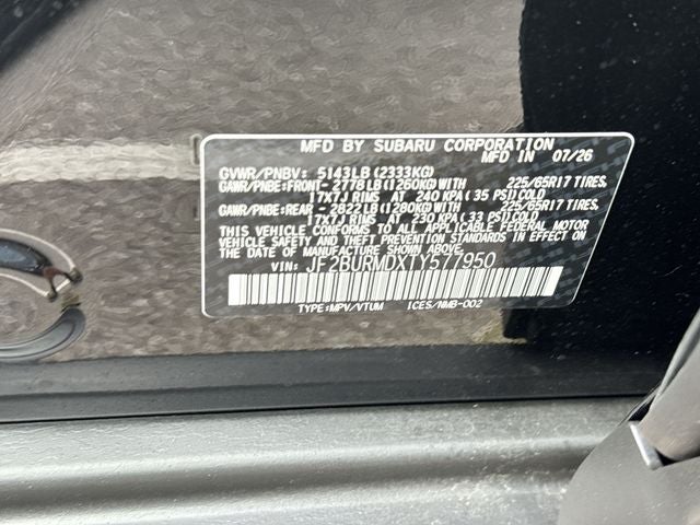 2026 Subaru OUTBACK Wilderness