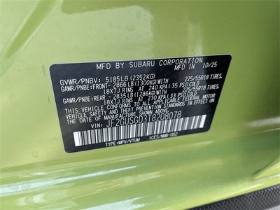 2026 Subaru CROSSTREK Sport Hybrid