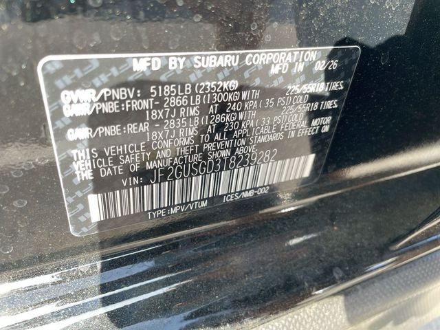 2026 Subaru CROSSTREK Sport Hybrid