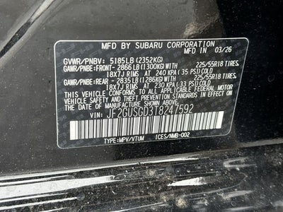 2026 Subaru CROSSTREK Sport Hybrid