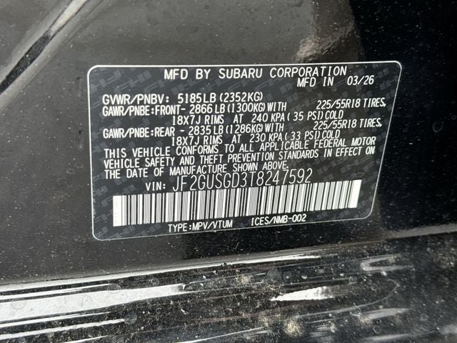 2026 Subaru CROSSTREK Sport Hybrid