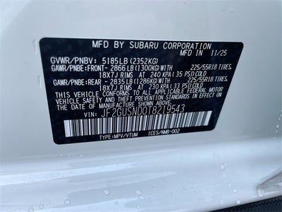 2026 Subaru CROSSTREK Limited Hybrid