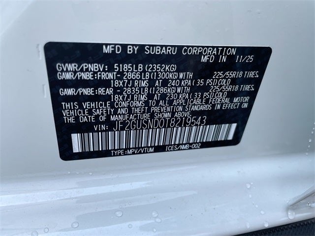 2026 Subaru CROSSTREK Limited Hybrid