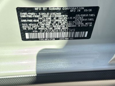 2026 Subaru CROSSTREK Limited Hybrid