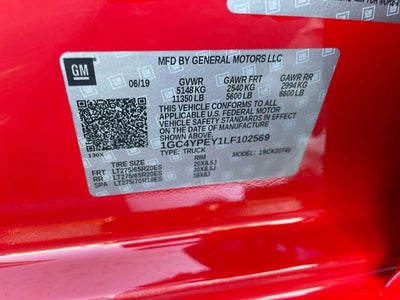 2020 Chevrolet Silverado 2500HD LTZ